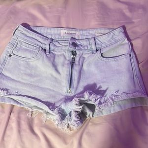 Pacsun High Rise Jean shorts Size 24